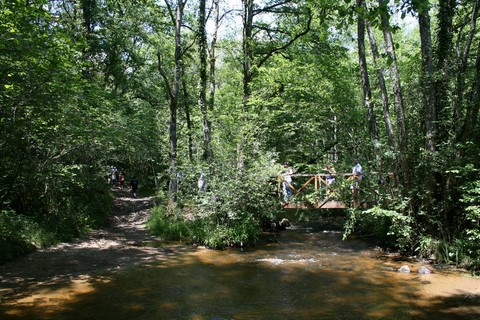Les-Billanges - passage sur le ruisseau des Colles