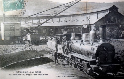 Saint-Sulpice-Laurière - le dépôt