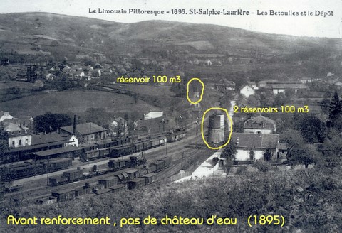 Saint-Sulpice-Laurière - le dépôt