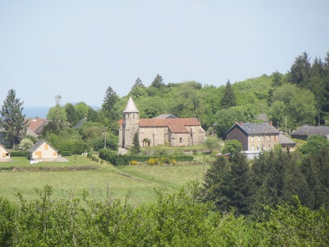 Saint-Goussaud - le bourg