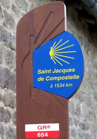 Saint-Goussaud - GR654 Saint-Jacques de Compostelle