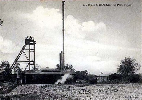 Beaune les mines - CPA 1