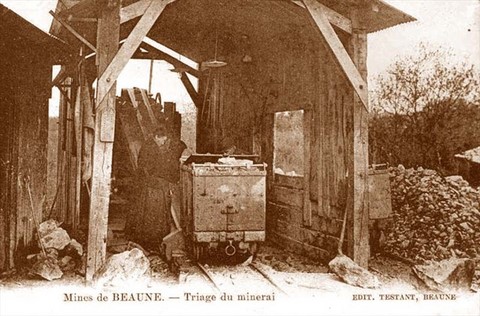 Beaune les mines - CPA 3