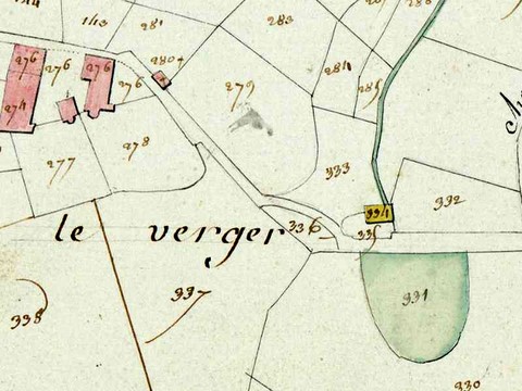La-Jonchère-Saint-Maurice - moulin du Verger 1813